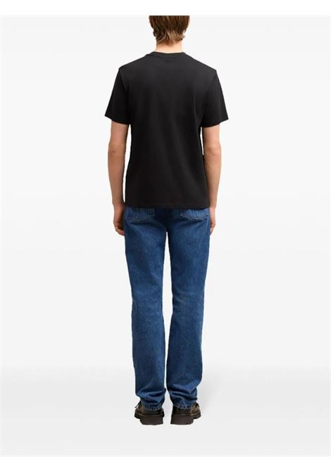 t-shirt adc uomo nera AMI PARIS | BFUTS035.724001